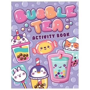 bubble tea - activity book with squishy