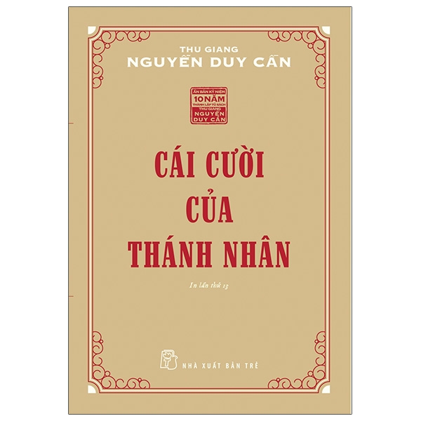 cái cười của thánh nhân (tái bản 2021)