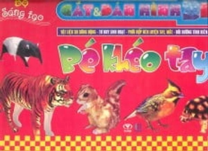 cắt dán hình 3d - bé khéo tay - bộ sáng tạo