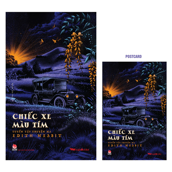 Chiec Xe Mau Tim - Tuyen Tap Truyen Ma Edith Nesbit - Tang Kem Postcard