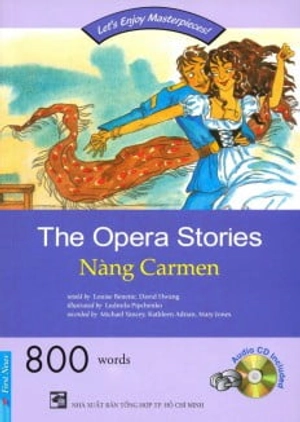 combo happy reader_nàng carmen (sách kèm cd)