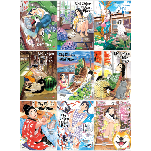 Combo Manga - Chi Chion O Den Meo : Tap 1 - 9 (Bo 9 Tap)
