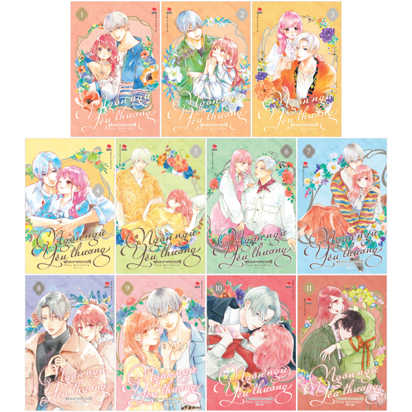 Combo Manga - Ngon Ngu Yeu Thuong - A Sign Of Affection: Tap 1 - 11 (Bo 11 Tap)
