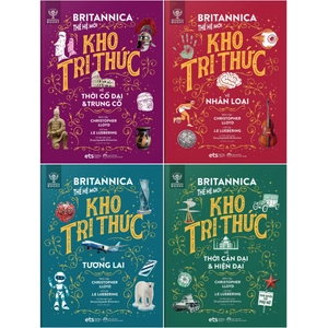 combo sách britannica thế hệ mới (bộ 4 cuốn)