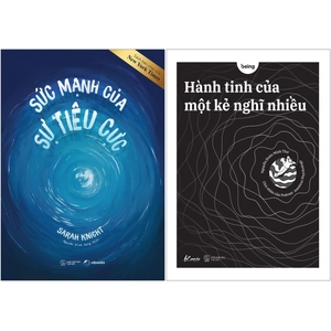 combo sách hành tinh của một kẻ nghĩ nhiều + sức mạnh của sự tiêu cực (bộ 2 cuốn)