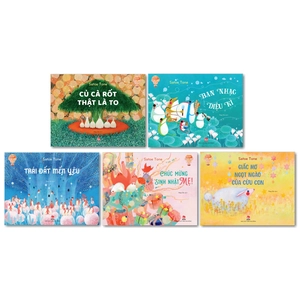 combo sách satoe tone - những giấc mơ xinh (bộ 5 cuốn)