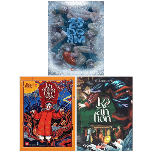 combo sách thảo trang - 25 độ âm + tết ở làng địa ngục + kẻ ăn hồn (bộ 3 cuốn)