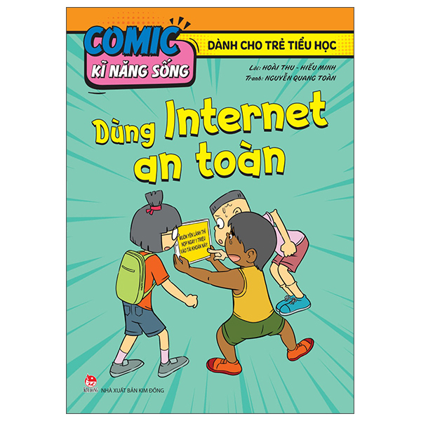 Comic Ki Nang Song - Danh Cho Tre Tieu Hoc - Dung Internet An Toan