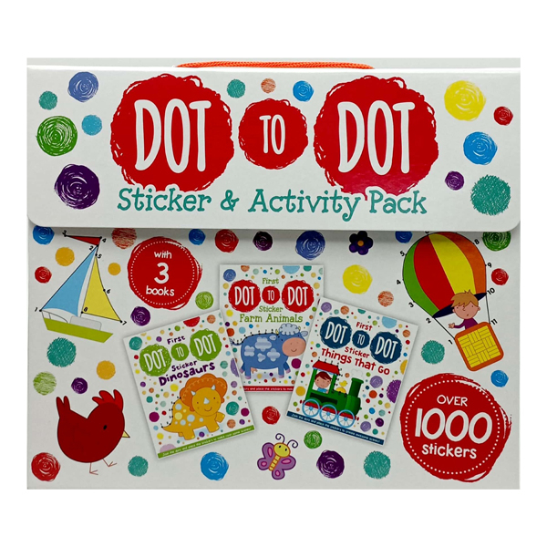 dot to dot sticker & activity pack