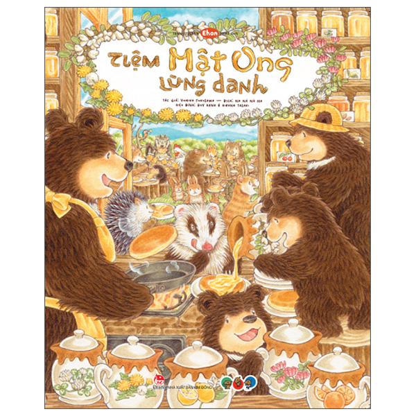 ehon nhật bản - tiệm mật ong lừng danh