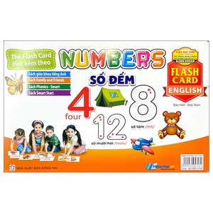 flash card tiếng anh - number (số đếm) (tái bản 2023)