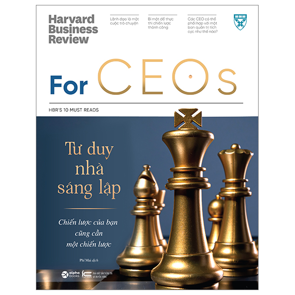 hbr - for ceos - tư duy nhà sáng lập