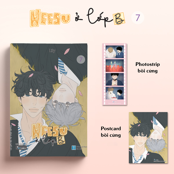 heesu ở lớp b - tập 7 - tặng kèm photostrip bồi cứng + postcard bồi cứng