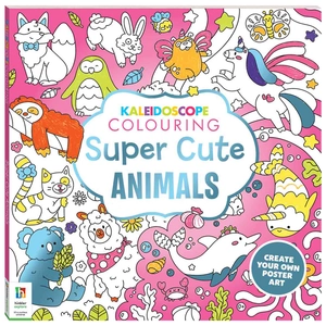 kaleidoscope colouring - super cute animals
