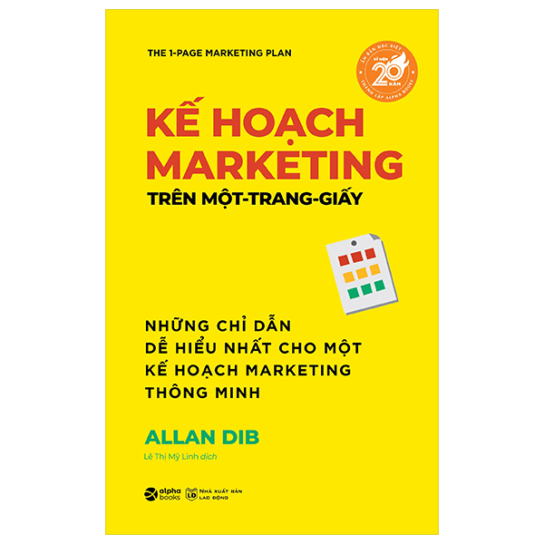 Ke Hoach Marketing Tren Mot Trang Giay - Nhung Chi Dan De Hieu Nhat Cho Mot Ke Hoach Marketing Thong Minh