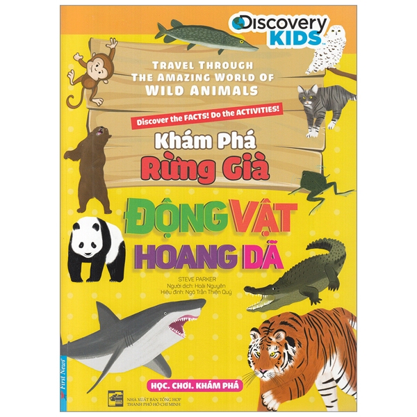 khám phá rừng già - động vật hoang dã (tái bản 2022)