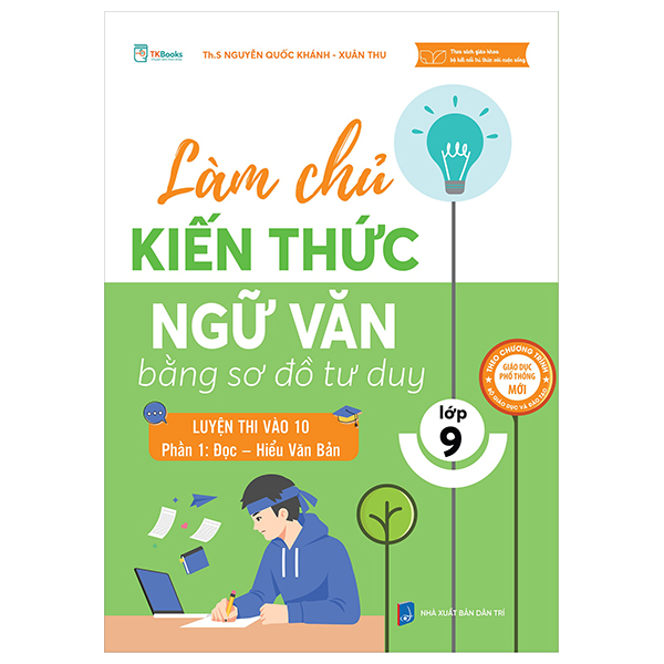 làm chủ kiến thức ngữ văn lớp 9 bằng sơ đồ tư duy – luyện thi vào 10 phần 1: đọc – hiểu văn bản (chương trình sgk mới 2025)