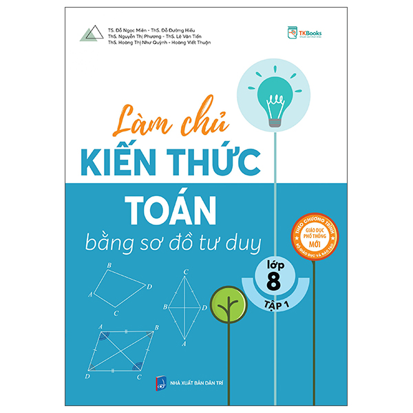 làm chủ kiến thức toán bằng sơ đồ tư duy lớp 8 - tập 1