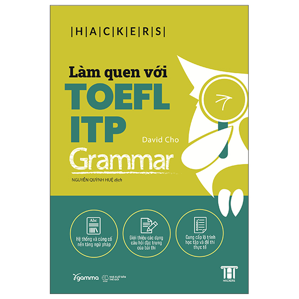 làm quen với toefl itp grammar
