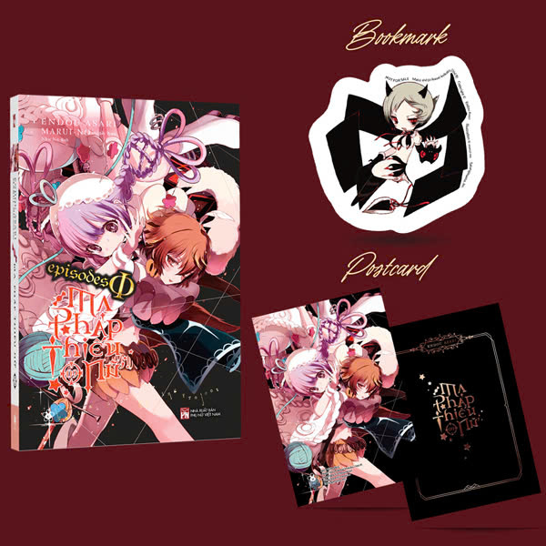 ma pháp thiếu nữ - tập 9 - tặng kèm bookmark nhân vật + postcard