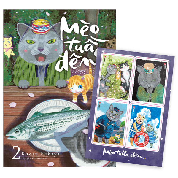 mèo tuần đêm - tập 2 - tặng kèm set postcard