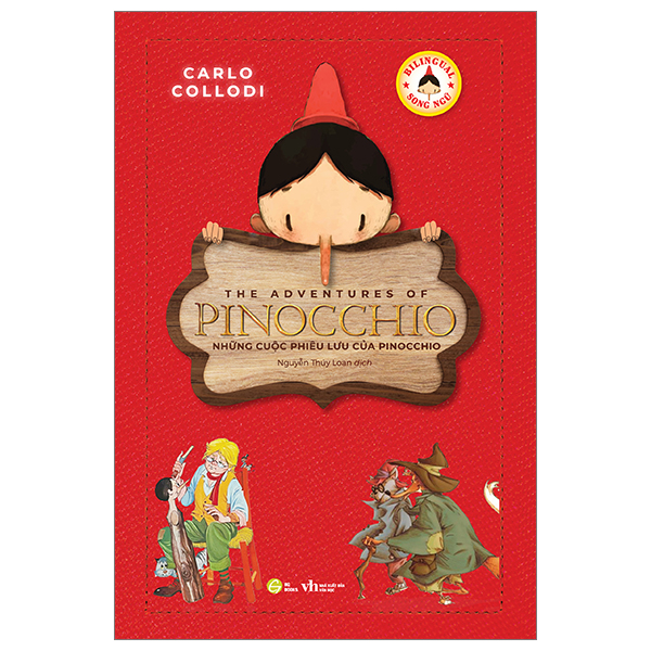 những cuộc phiêu lưu của pinocchio - song ngữ việt-anh