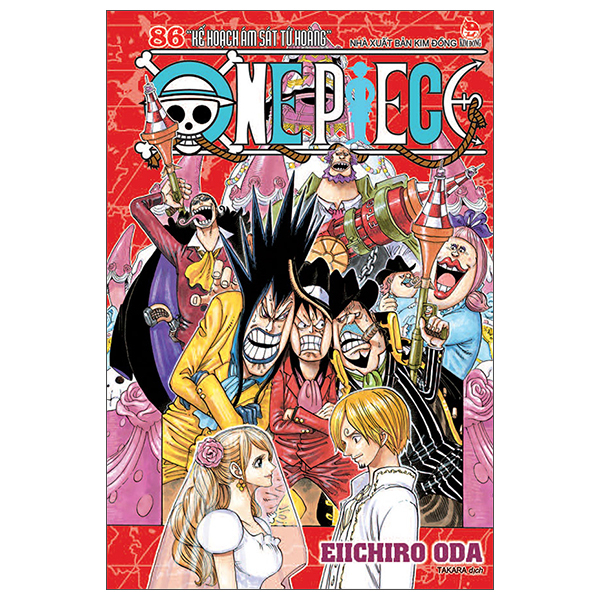 one piece - tập 86 - kế hoạch ám sát tứ hoàng (tái bản 2025)