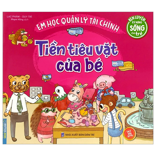 rèn luyện kỹ năng sống cho trẻ - em học quản lý tài chính - tiền tiêu vặt của bé