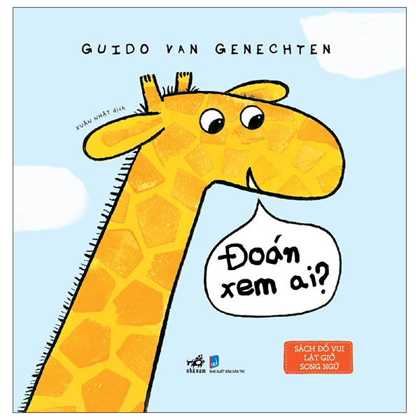sách đố vui lật giở song ngữ - đoán xem ai? - bìa cứng