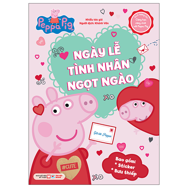 Sach Tuong Tac - Cung Hoc Cung Choi Voi Peppa Pig - Ngay Le Tinh Nhan Ngot Ngao
