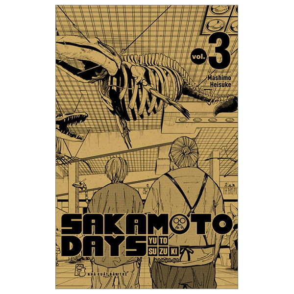 sakamoto days - tập 3 - mashimo heisuke - tặng kèm standee nhân vật