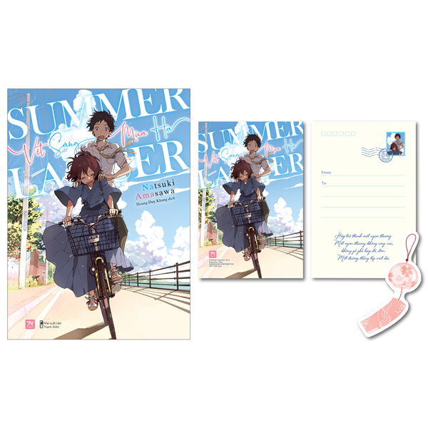 summer lancer - vệt sáng mùa hạ - bản đặc biệt - tặng kèm bookmark bồi cứng + postcard bồi cứng hai mặt