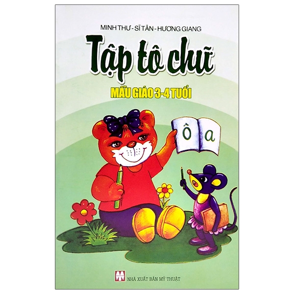 tập tô chữ mẫu giáo 3 - 4 tuổi