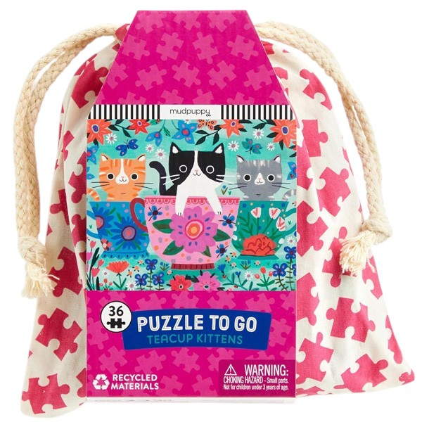 Teacup Kittens 36 Piece Puzzle To Go