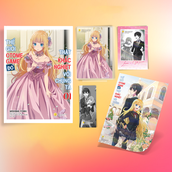 The Gioi Otome Game Do That Khac Nghiet Voi Chung Ta - Tap 1 - Ban Dac Biet - Tang Kem Bookmark + Polaroid Hologram + Poster Hologram + Standee Acrylic