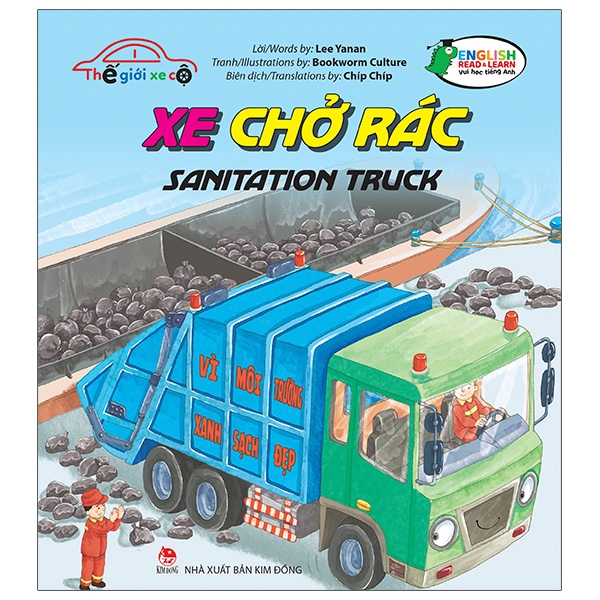 thế giới xe cộ - xe chở rác - sanitation truck