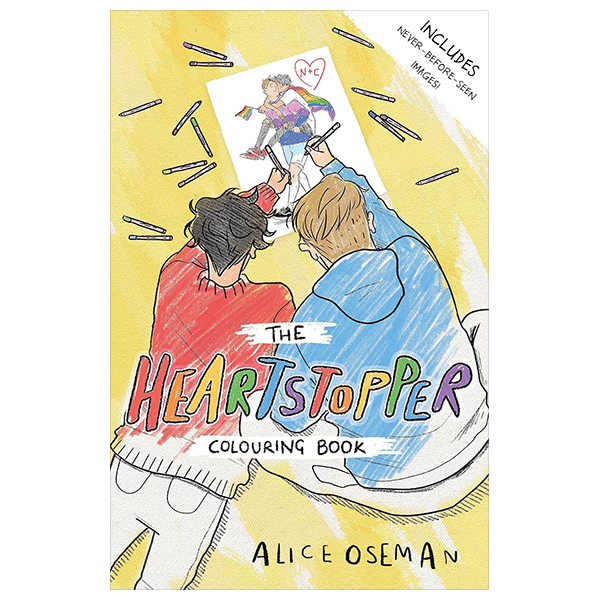 the heartstopper colouring book