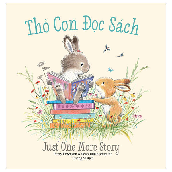 thỏ con đọc sách - just one more story