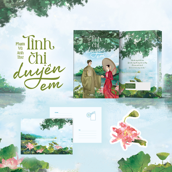 Tinh Chi Duyen Em - Tang Kem Bookmark Be Hinh Hoa Sen + Postcard In Hai Mat