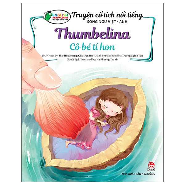 truyện cổ tích nổi tiếng (song ngữ việt anh) - thumbelina - cô bé tí hon