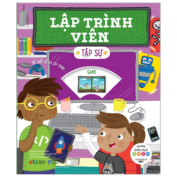 tủ sách giáo dục stem: lập trình viên tập sự