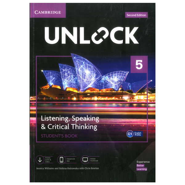 unlock level 5 - listening, speaking and critical thinking - student's book with digital pack