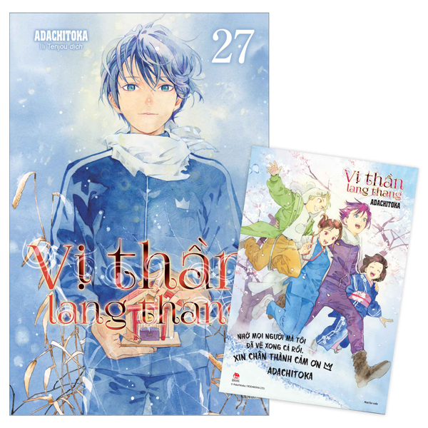 vị thần lang thang - tập 27 - tặng kèm postcard