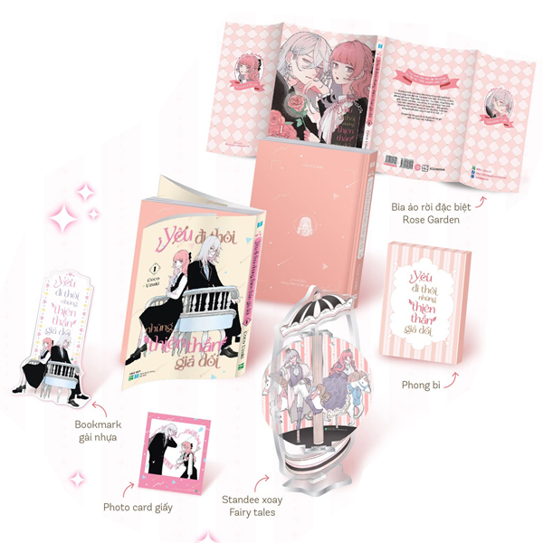 Yeu Di Thoi Nhung Thien Than Gia Doi - Tap 1 - Ban Suu Tam - Tang Kem Photocard Giay + Bia Ao Roi Dac Biet + Bookmark Gai Nhua + Standee Xoay